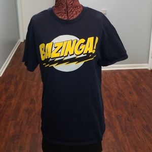 Official The Big Bang Theory BAZINGA Tee